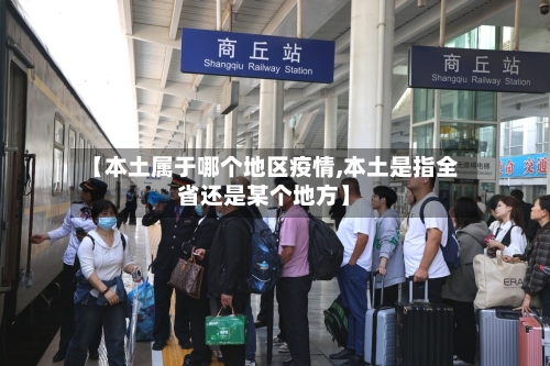 【本土属于哪个地区疫情,本土是指全省还是某个地方】