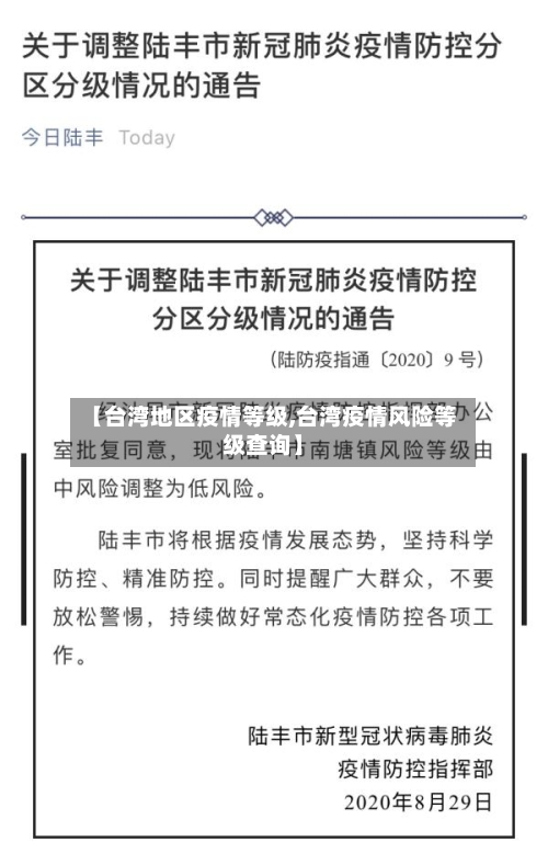 【台湾地区疫情等级,台湾疫情风险等级查询】-第3张图片