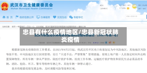 忠县有什么疫情地区/忠县新冠状肺炎疫情-第3张图片