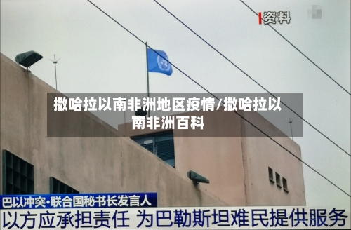 撒哈拉以南非洲地区疫情/撒哈拉以南非洲百科