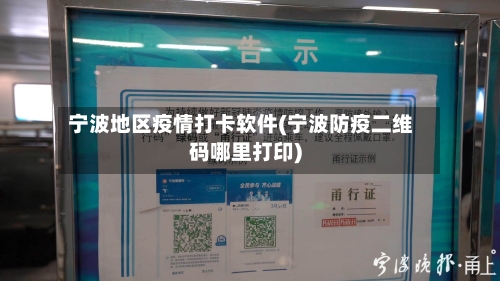 宁波地区疫情打卡软件(宁波防疫二维码哪里打印)