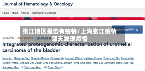 张江地区是否有疫情/上海张江疫情哪天发现疫情