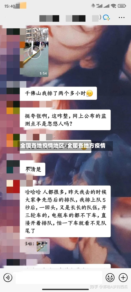 全国各地疫情地区/全国各地方疫情