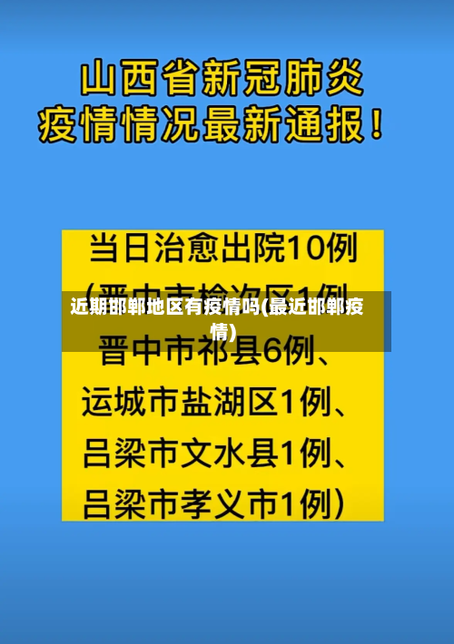近期邯郸地区有疫情吗(最近邯郸疫情)