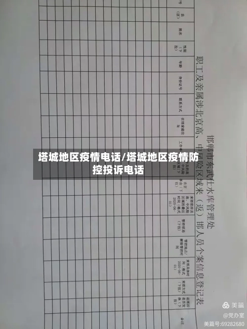 塔城地区疫情电话/塔城地区疫情防控投诉电话