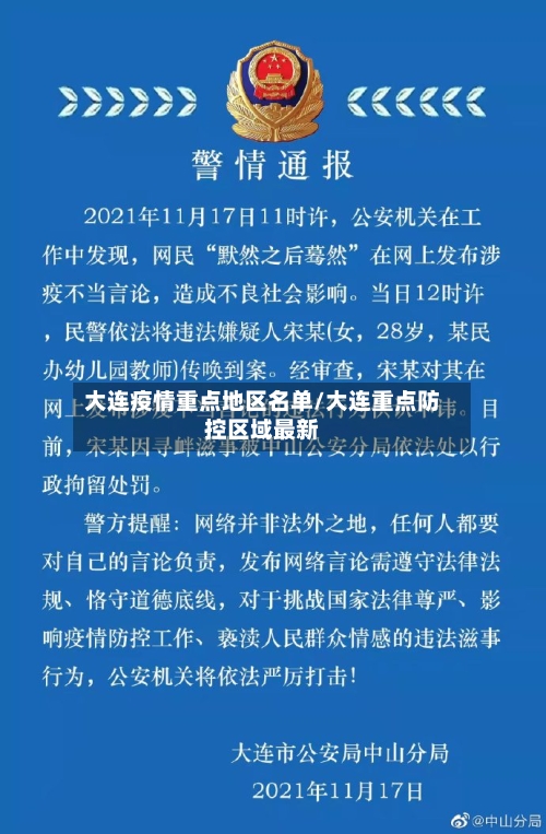 大连疫情重点地区名单/大连重点防控区域最新-第2张图片