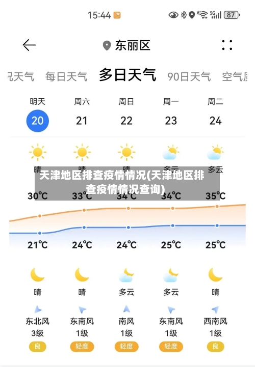 天津地区排查疫情情况(天津地区排查疫情情况查询)