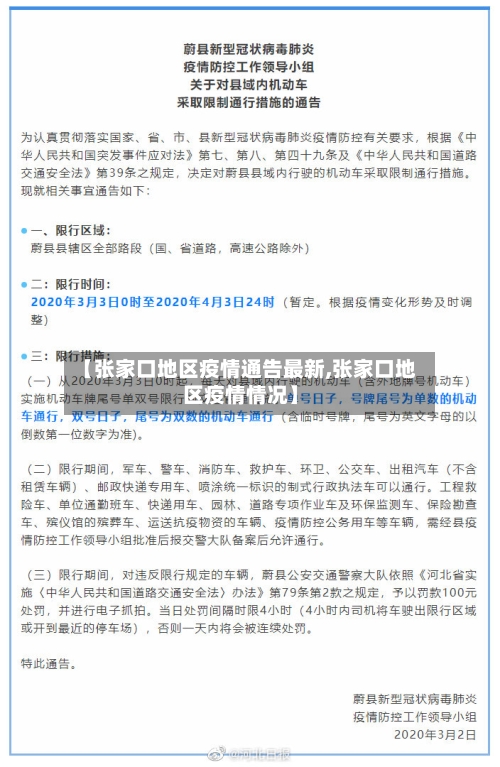 【张家口地区疫情通告最新,张家口地区疫情情况】