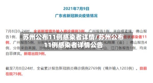 苏州公布11例感染者详情/苏州公布11例感染者详情公告