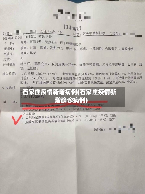 石家庄疫情新增病例(石家庄疫情新增确诊病例)-第3张图片