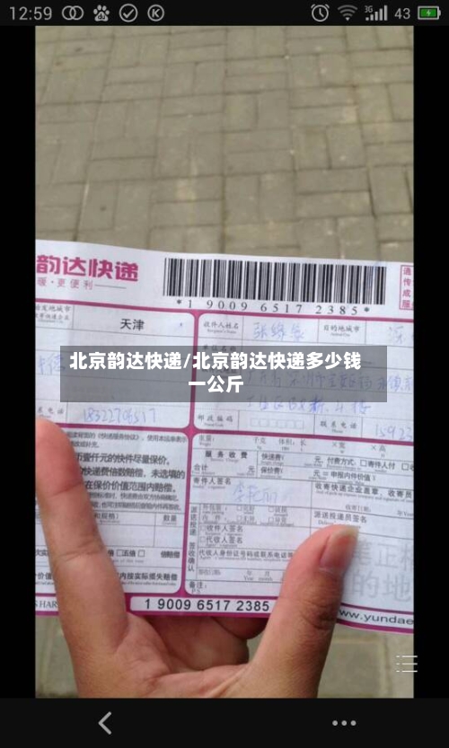 北京韵达快递/北京韵达快递多少钱一公斤-第2张图片