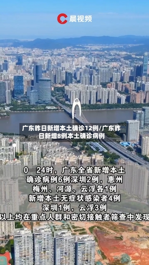 广东昨日新增本土确诊12例/广东昨日新增8例本土确诊病例