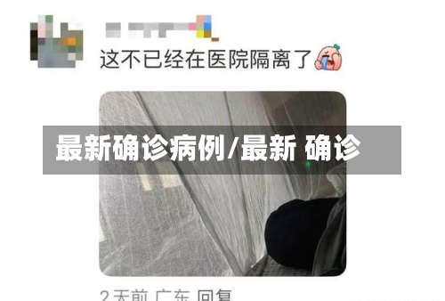 最新确诊病例/最新 确诊-第3张图片