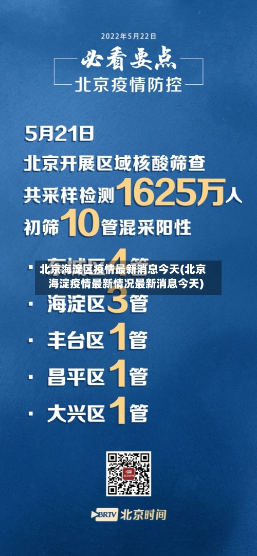 北京海淀区疫情最新消息今天(北京海淀疫情最新情况最新消息今天)-第2张图片
