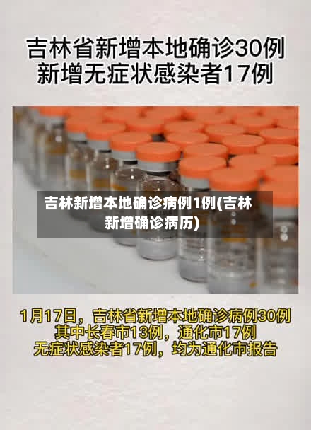 吉林新增本地确诊病例1例(吉林新增确诊病历)-第3张图片
