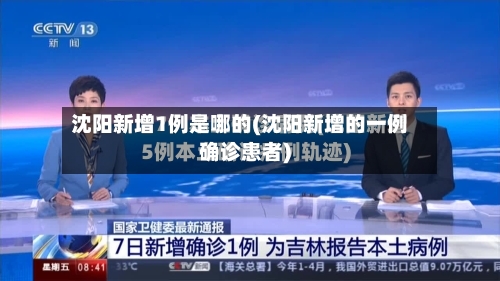 沈阳新增1例是哪的(沈阳新增的一例确诊患者)