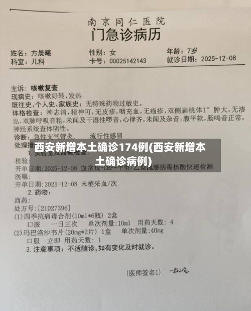 西安新增本土确诊174例(西安新增本土确诊病例)