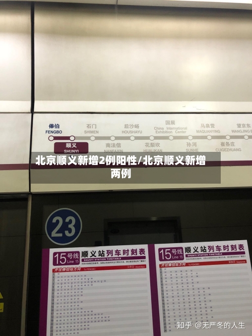 北京顺义新增2例阳性/北京顺义新增两例-第3张图片
