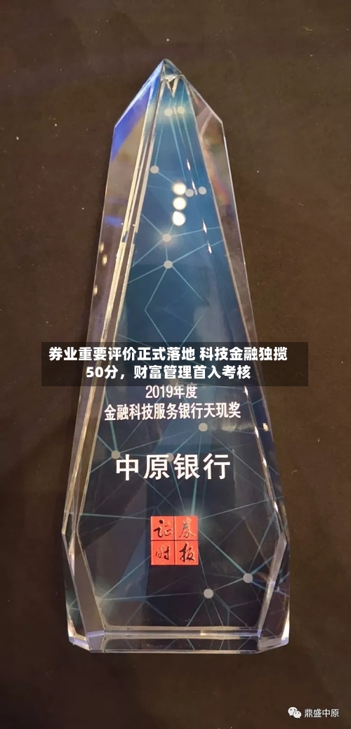 券业重要评价正式落地 科技金融独揽50分，财富管理首入考核-第3张图片