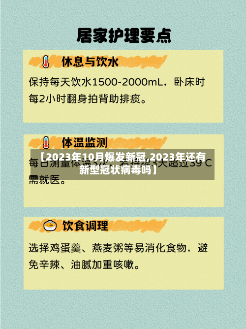 【2023年10月爆发新冠,2023年还有新型冠状病毒吗】-第3张图片