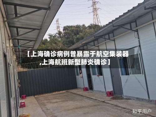 【上海确诊病例曾暴露于航空集装器,上海航班新型肺炎确诊】-第2张图片