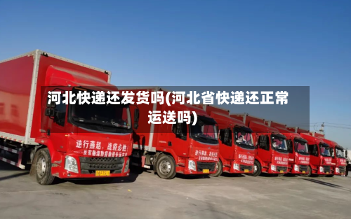 河北快递还发货吗(河北省快递还正常运送吗)-第2张图片