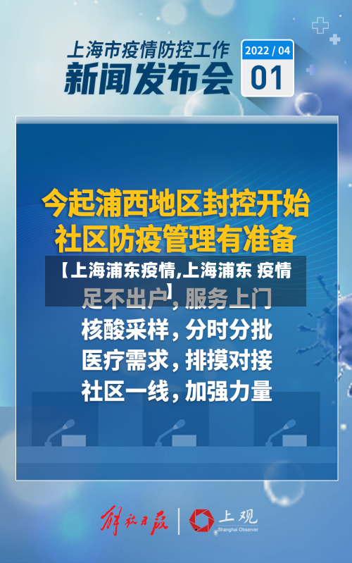 【上海浦东疫情,上海浦东 疫情】-第2张图片