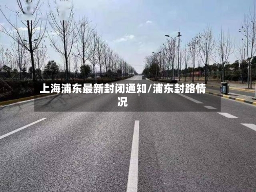上海浦东最新封闭通知/浦东封路情况-第2张图片