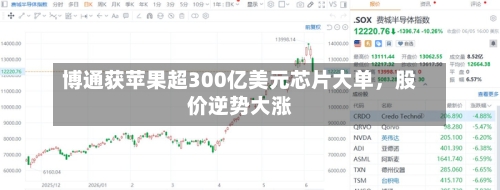 博通获苹果超300亿美元芯片大单，股价逆势大涨-第2张图片
