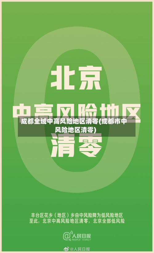 成都全域中高风险地区清零(成都市中风险地区清零)-第2张图片