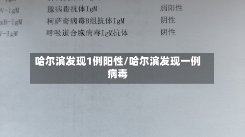哈尔滨发现1例阳性/哈尔滨发现一例病毒-第2张图片