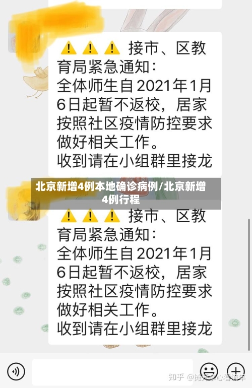 北京新增4例本地确诊病例/北京新增4例行程-第2张图片