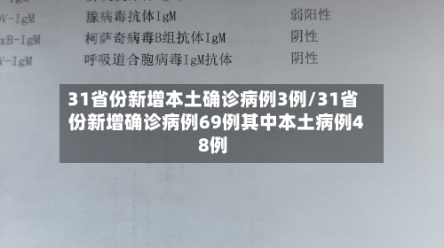 31省份新增本土确诊病例3例/31省份新增确诊病例69例其中本土病例48例-第2张图片