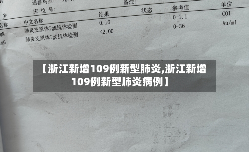 【浙江新增109例新型肺炎,浙江新增109例新型肺炎病例】-第3张图片