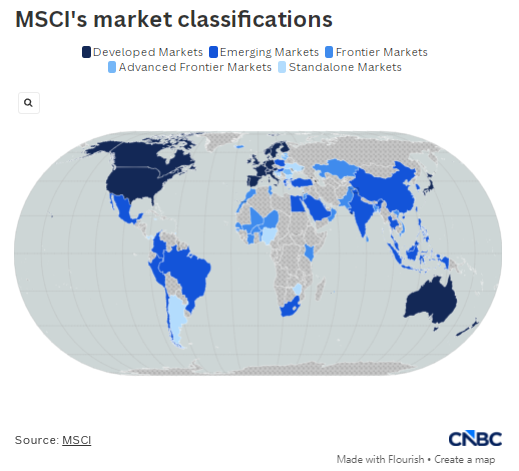 全球表现最佳股市仍未跻身发达市场，明晟（MSCI）首席执行官详解背后原因
