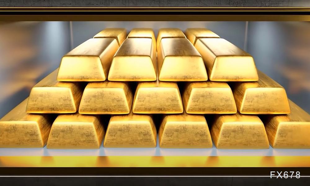 黄金交易提醒：中东战火重燃！金价低开失守4100美元	，加息阴云下将继续探底？